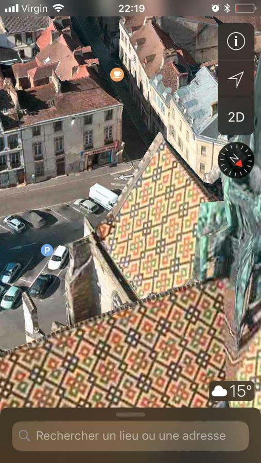 Studio Sur Cour Interieure Centre Historique St Benigne Dijon Dış mekan fotoğraf